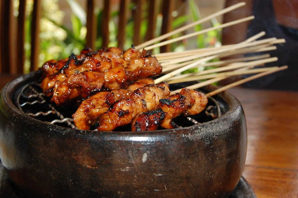 Sate Ayam (Kip sate)