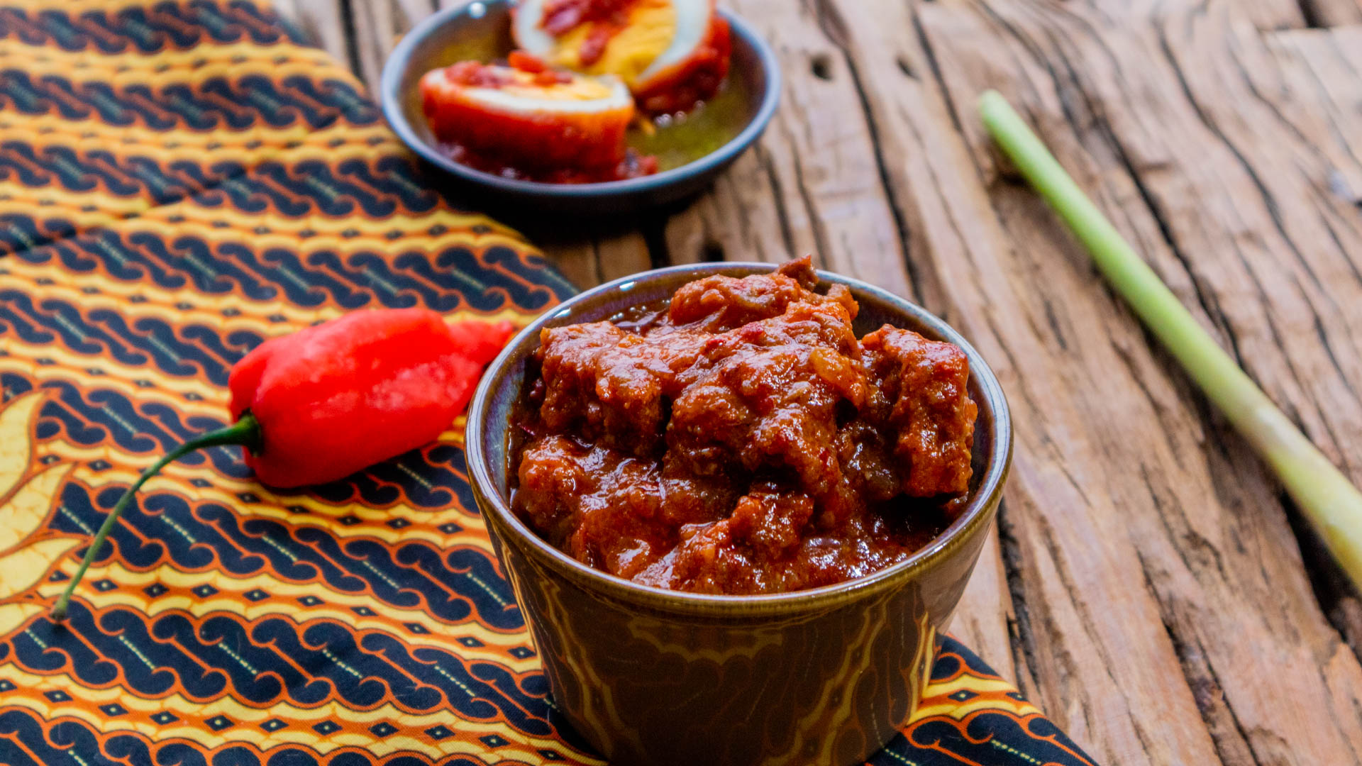 Daging Pedis (Pittig rundvlees)