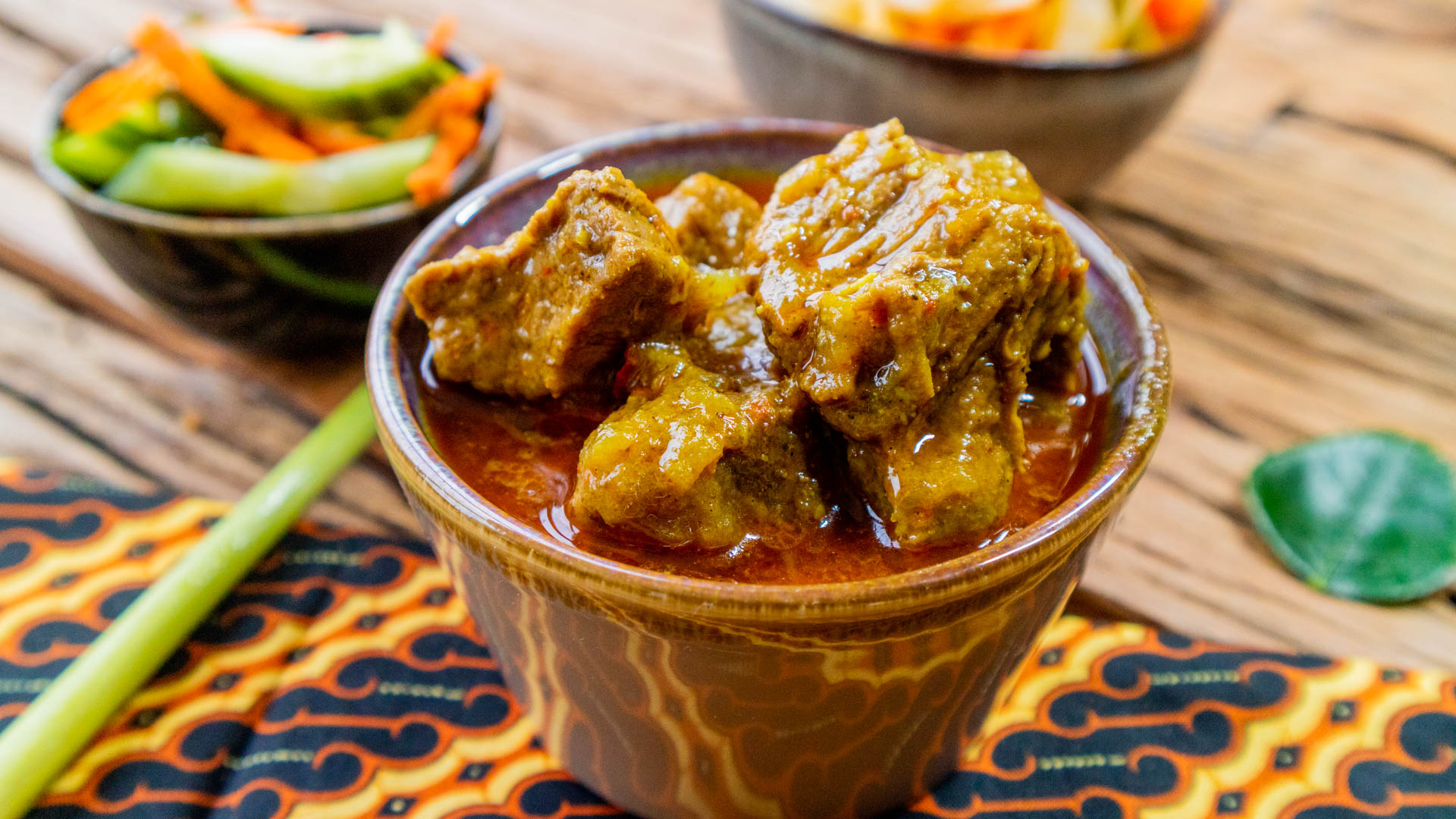 Daging Rendang (Mild rundvlees)