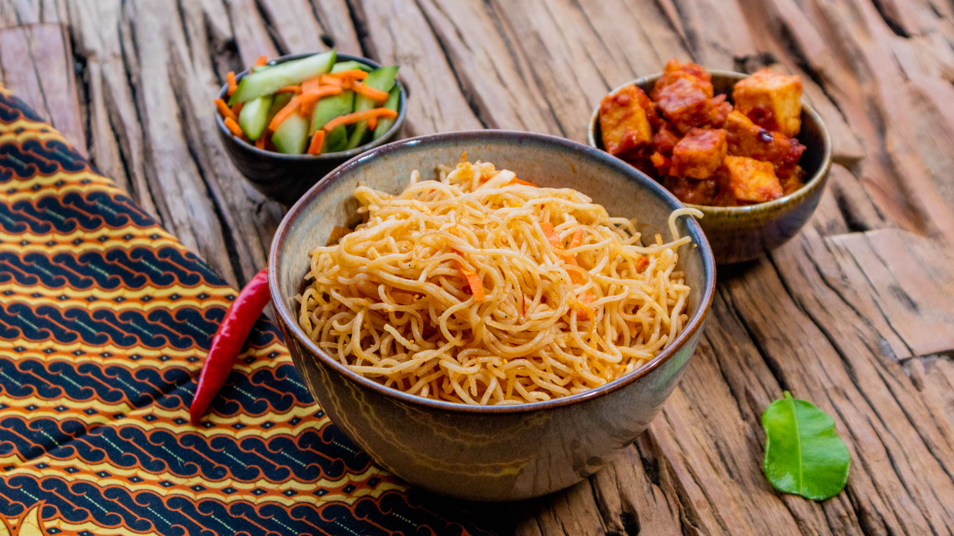 Mihoen Goreng (Gebakken mihoen)